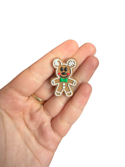 Mickey Mouse cookie shoe charm