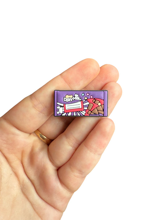 Marvellous creations chocolate bar shoe charm