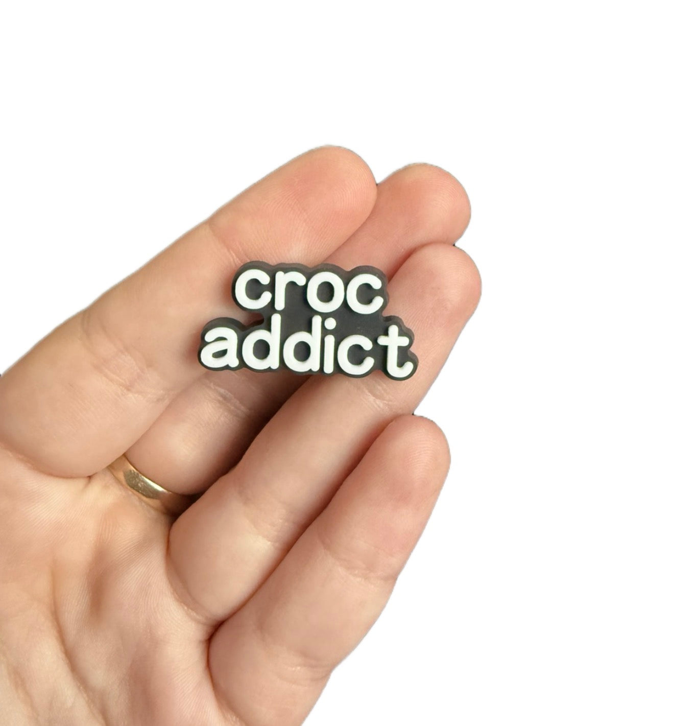 Croc addict shoe charm