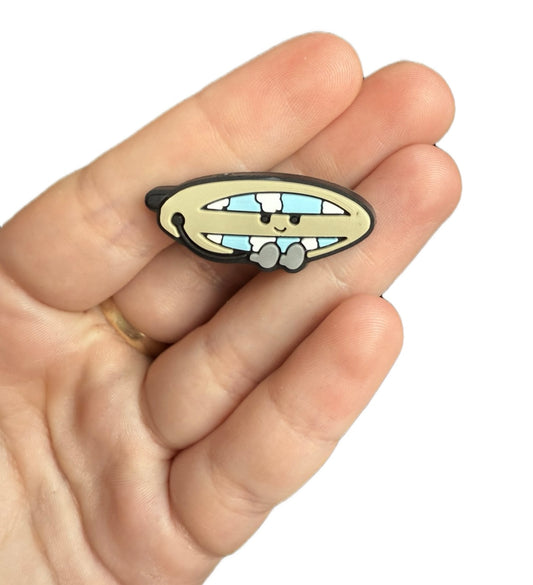 Jelly teddy surf board shoe charm