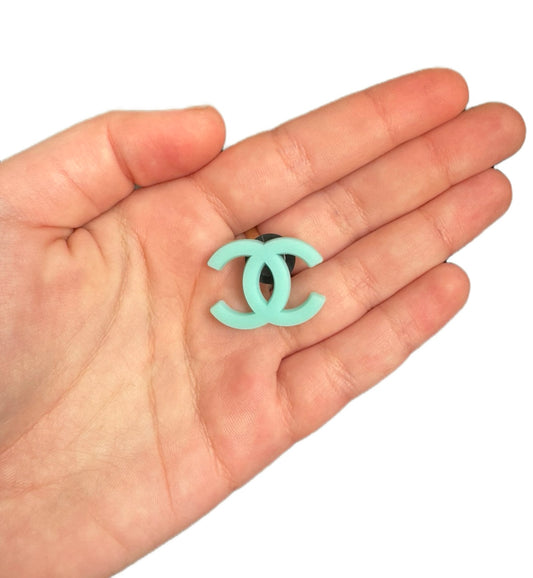 Unisex turquoise shoe charm style 2