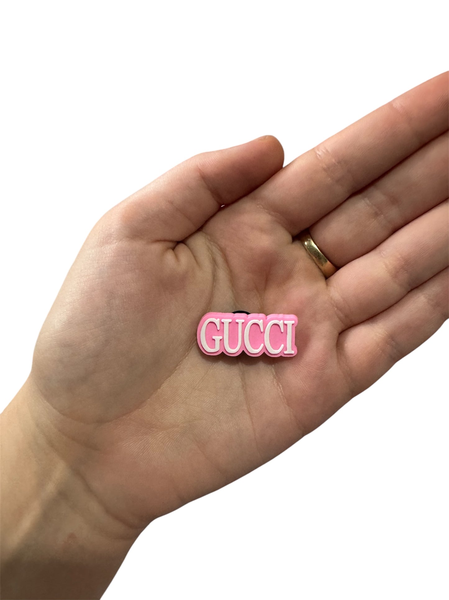 Girly pink shoe charm style 3