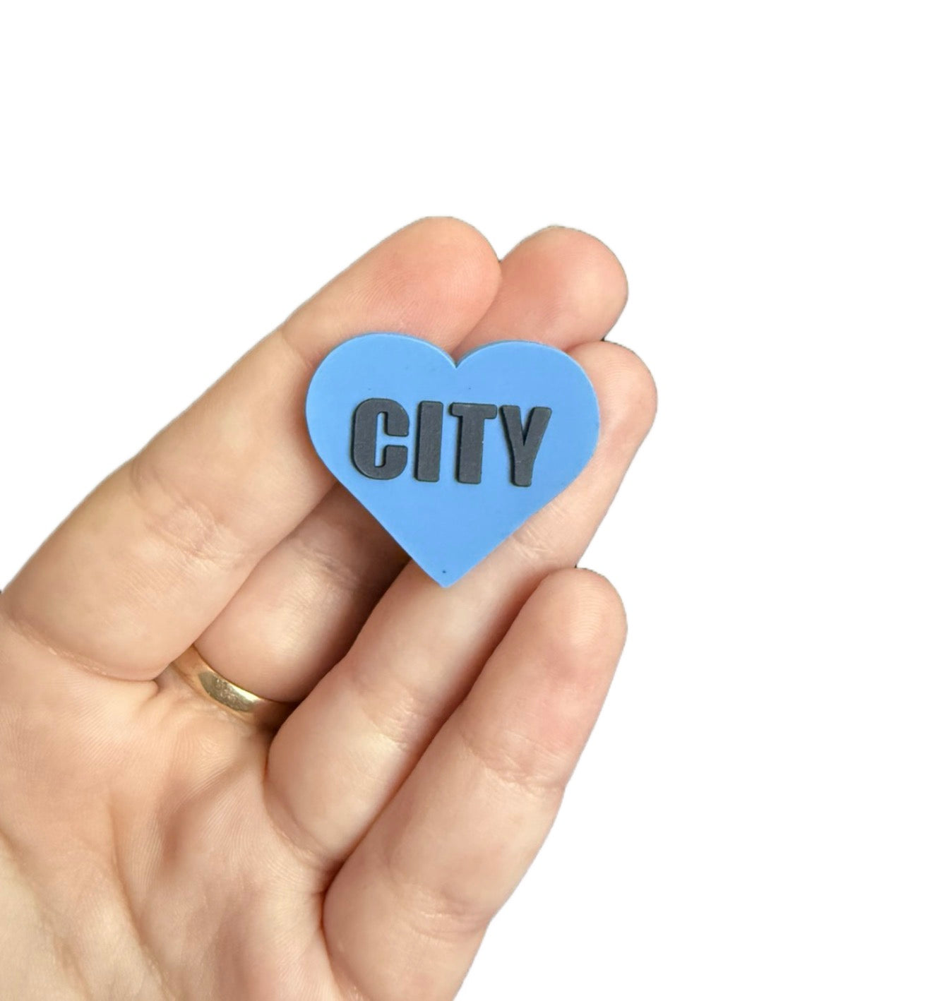 Manchester City shoe charm
