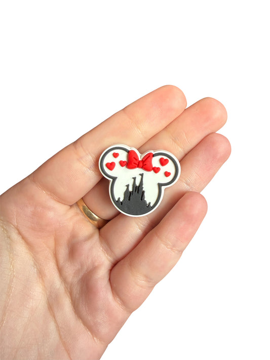 Minnie Mouse shoe charm