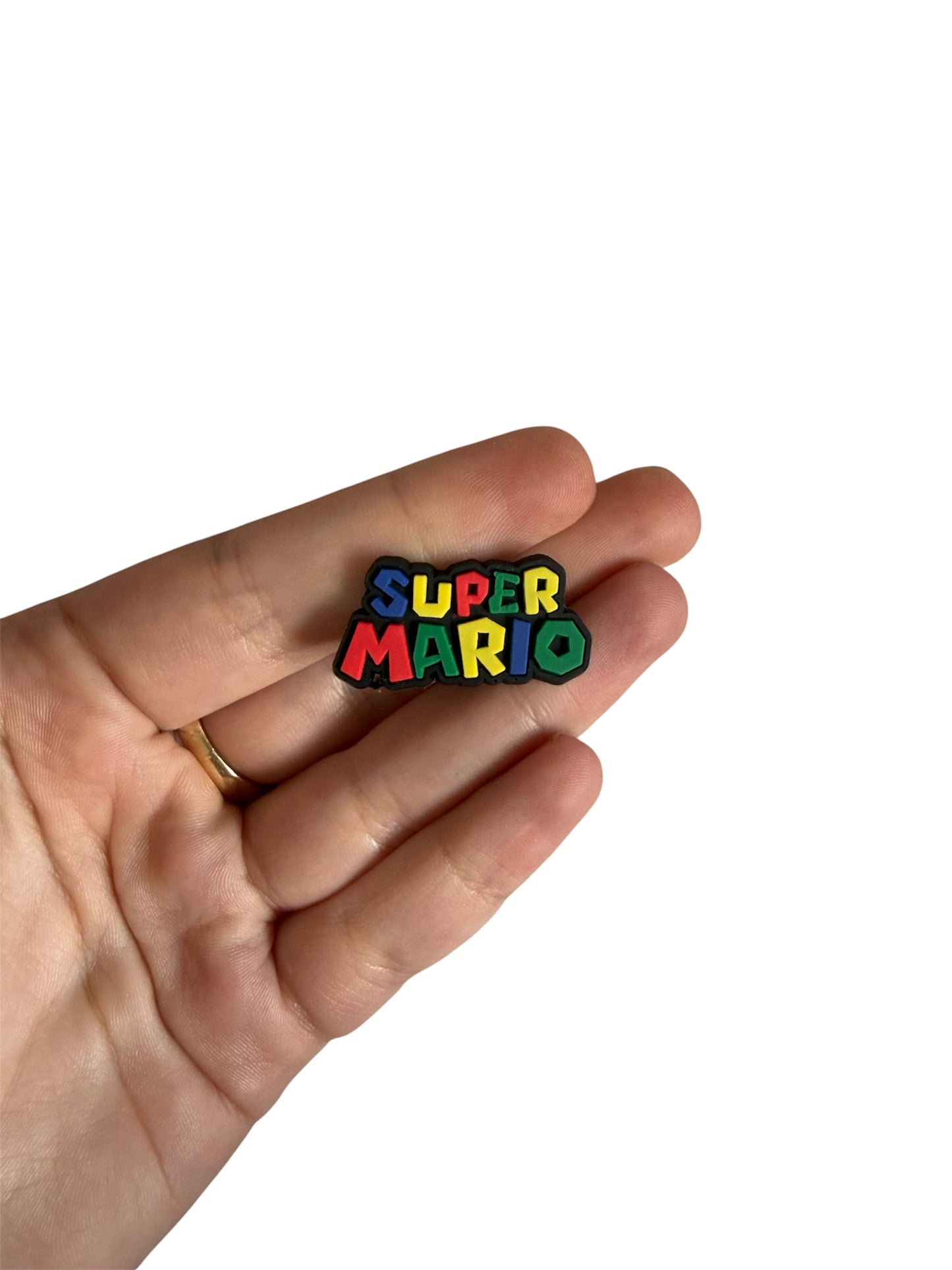 Super Mario shoe charm