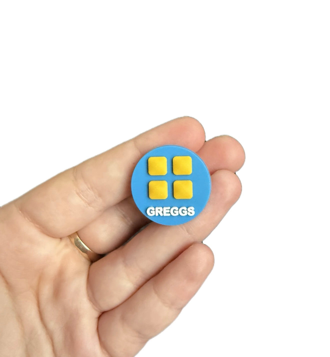 Greggs shoe charm