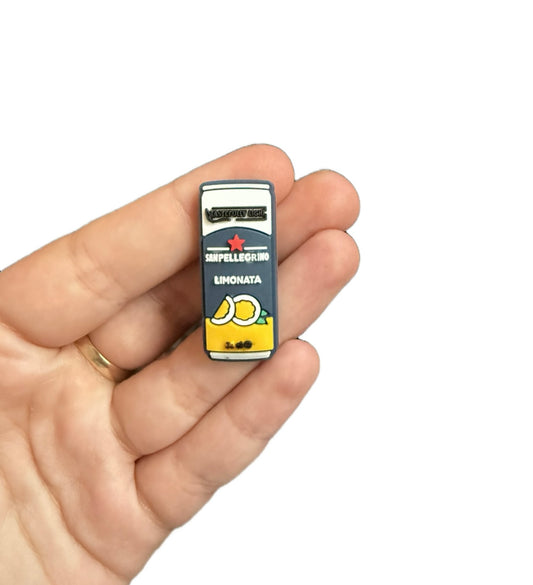 Sanpellegrino lemonade shoe charm