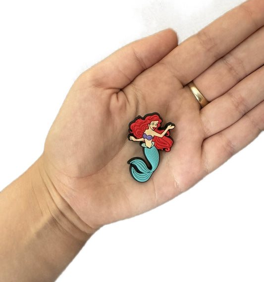 Mermaid shoe charm