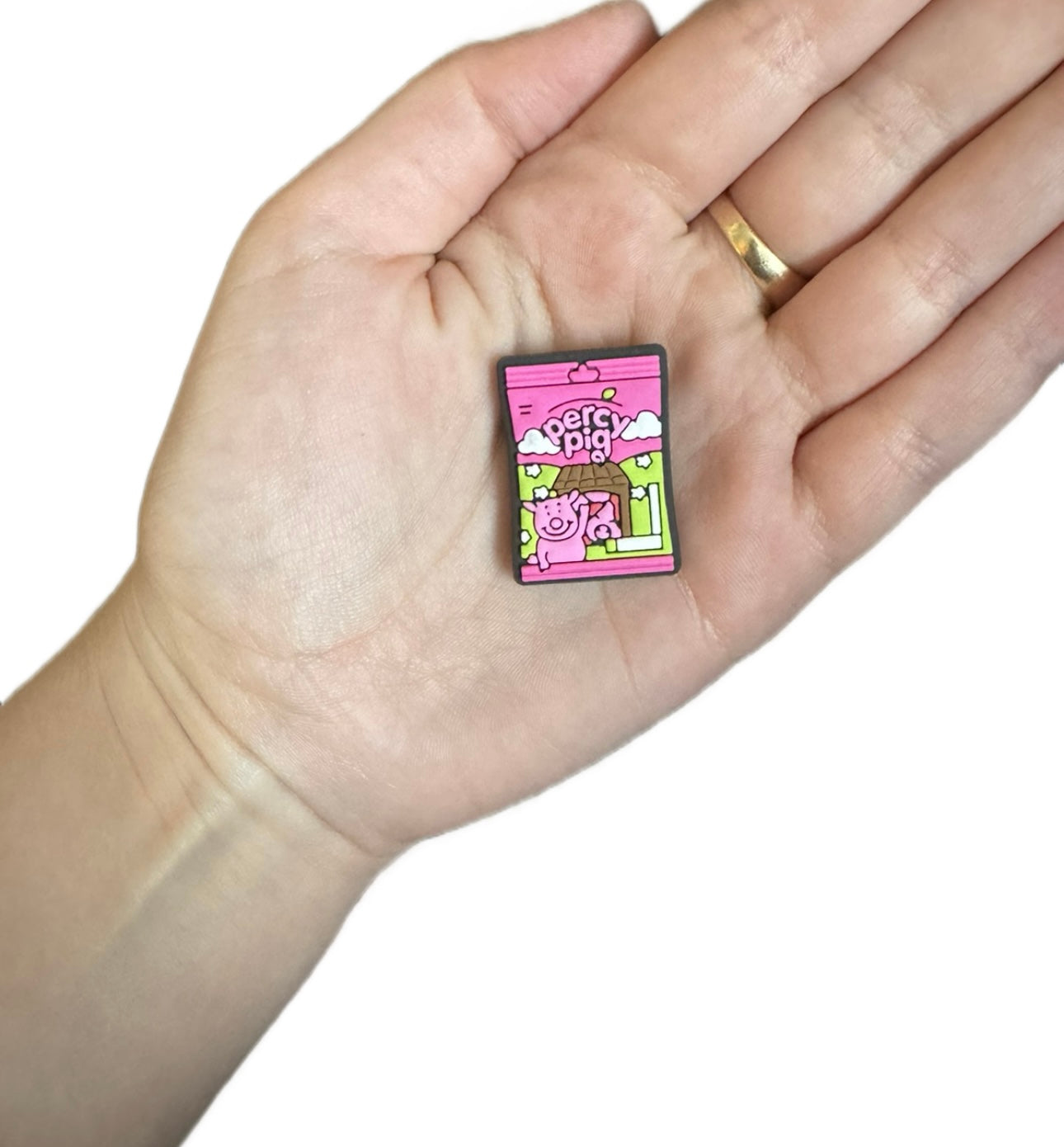 Percy pig sweets shoe charms