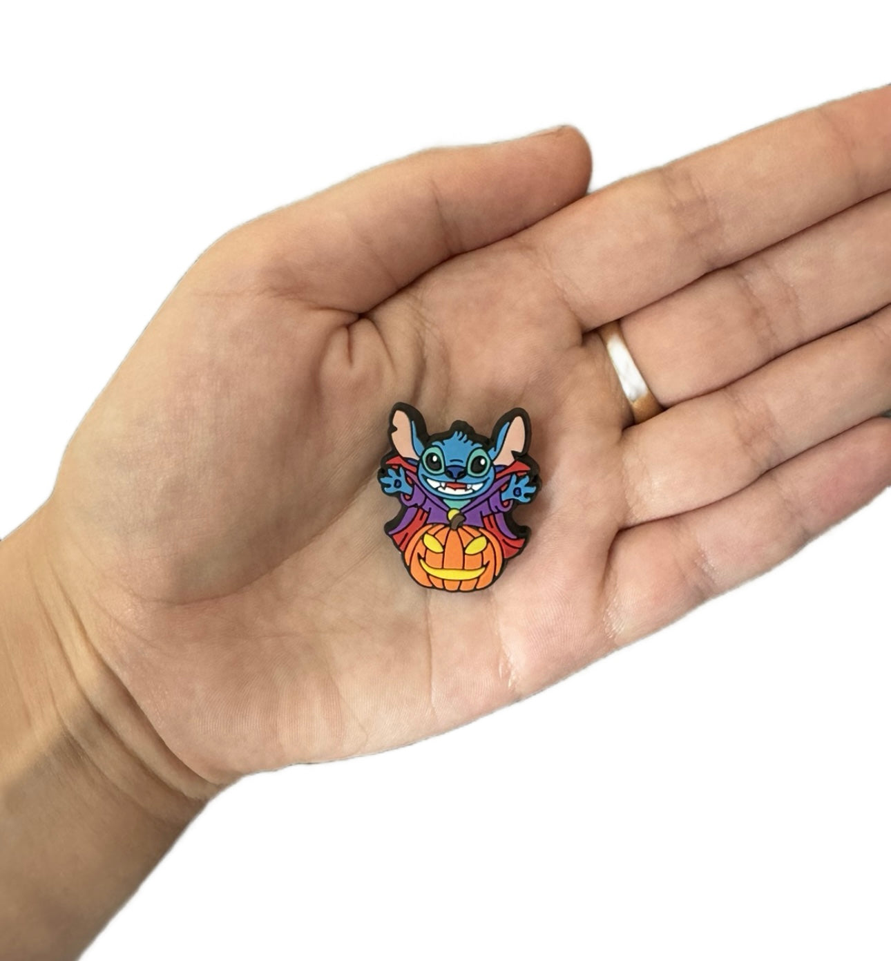 Halloween stitch shoe charm