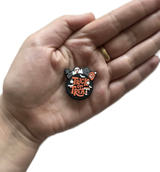 Halloween shoe charm