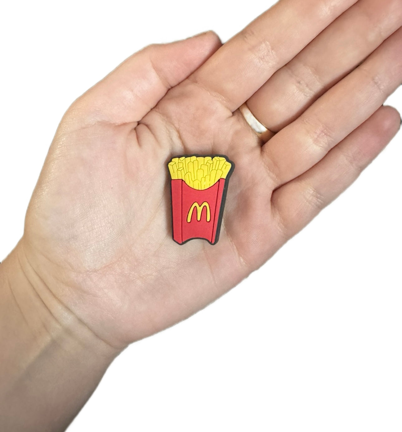 McDonald’s fries shoe charm