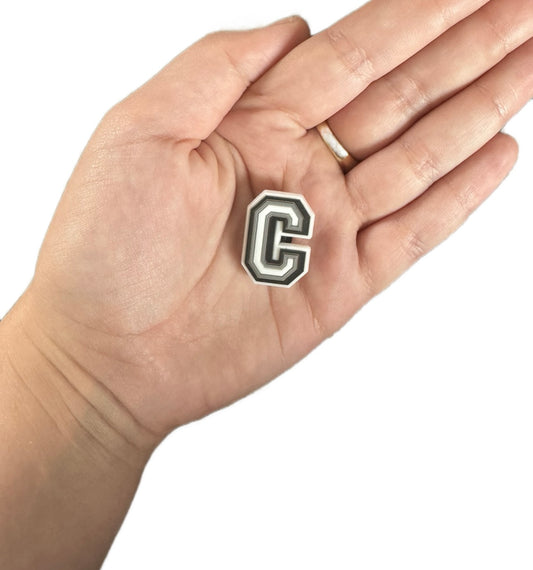 Letter G shoe charm