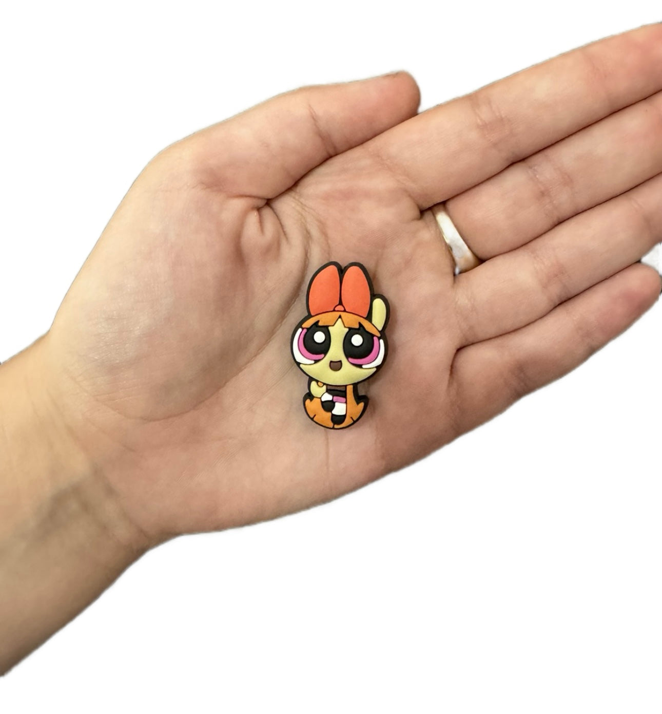 Power p girl shoe charm