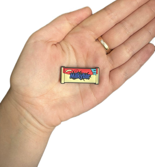 Milky bar shoe charm