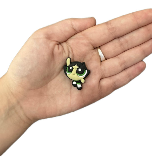 Power p girl shoe charm