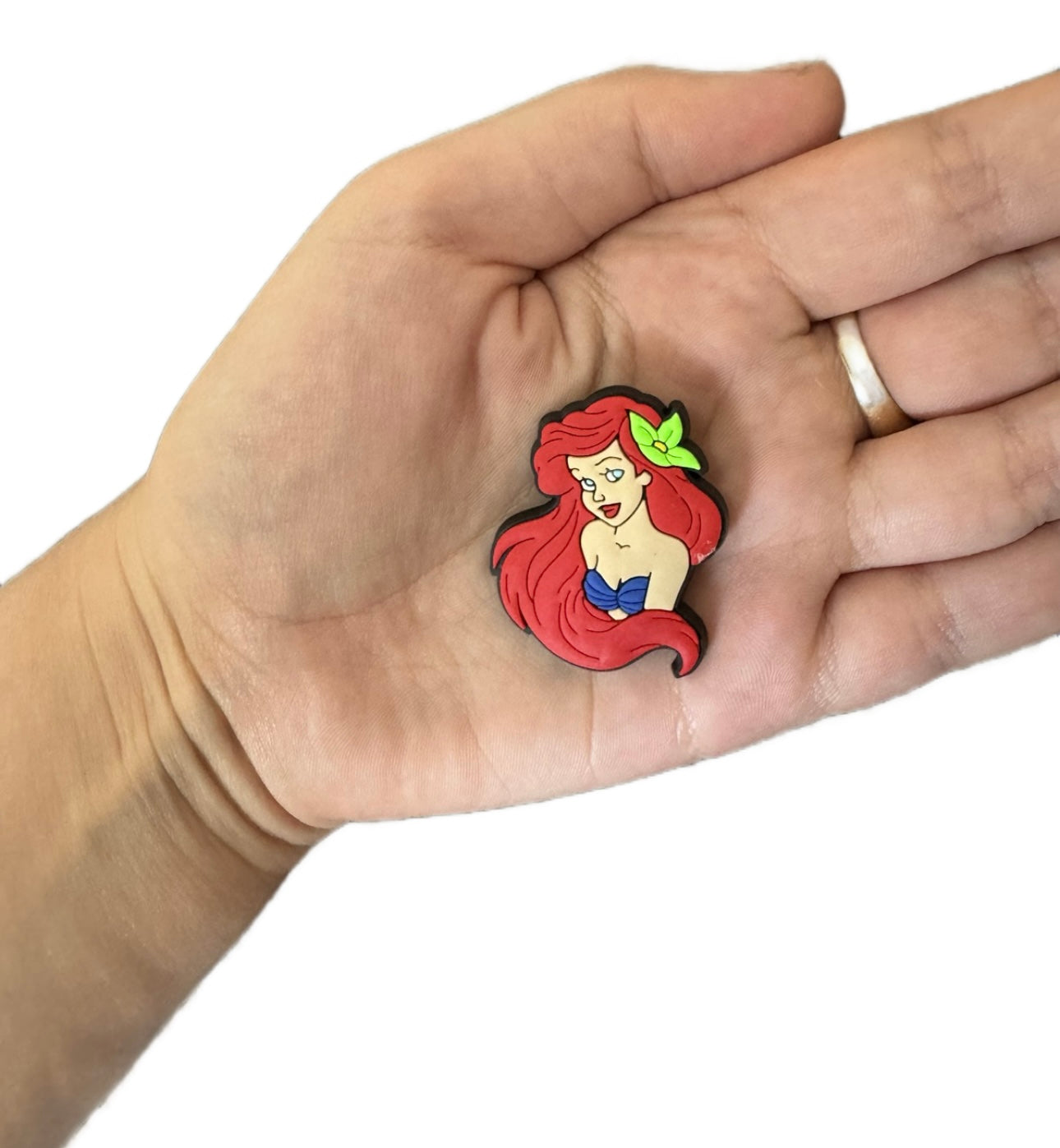 Mermaid shoe charm