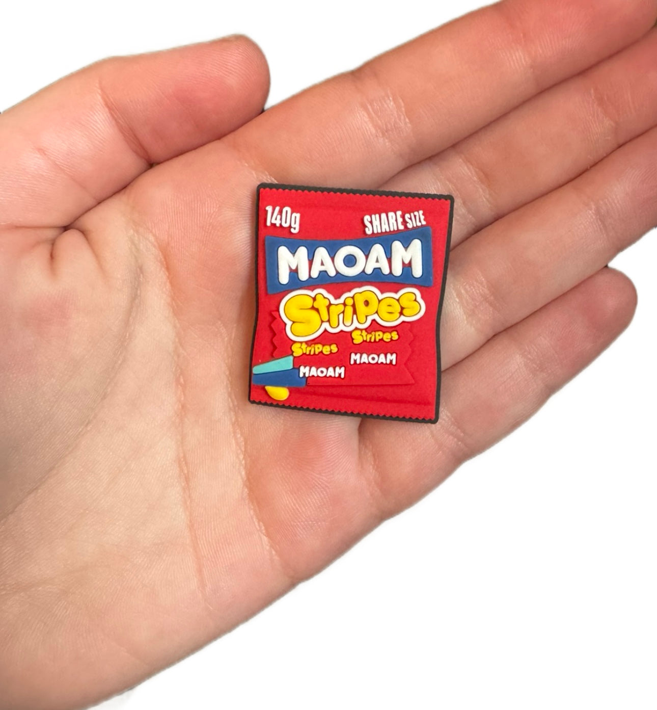 Maoam stripes shoe charm