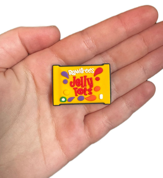 Jelly tots shoe charm