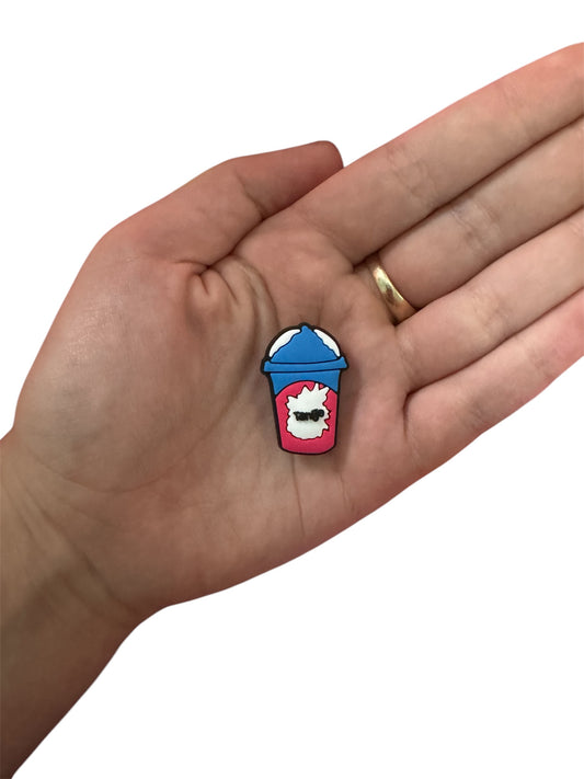 Ice blast shoe charm