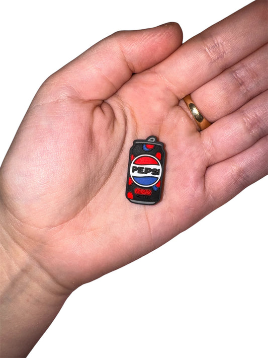 Pepśi max cherry shoe charm