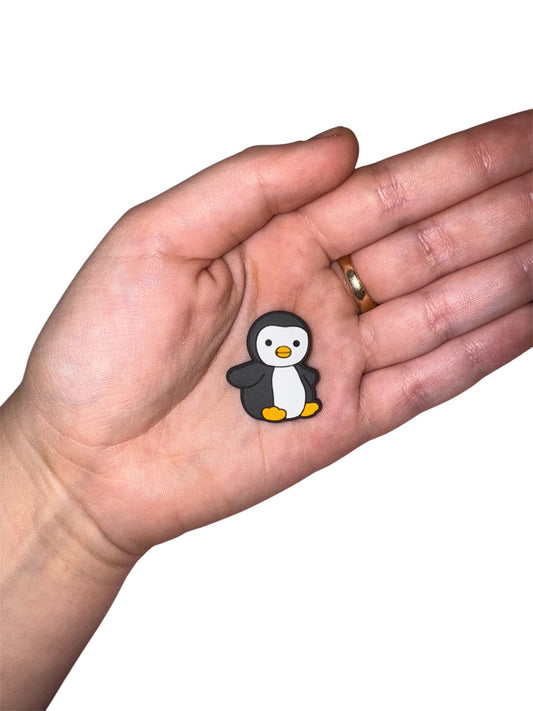 Jelly teddy penguin shoe charm