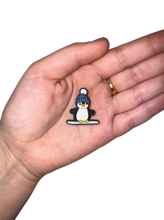 Jelly teddy penguin shoe charm