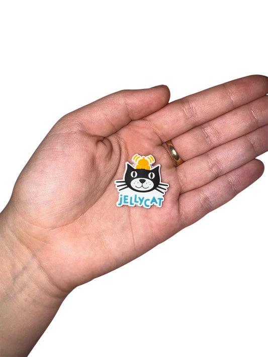 Jelly teddy cat shoe charm