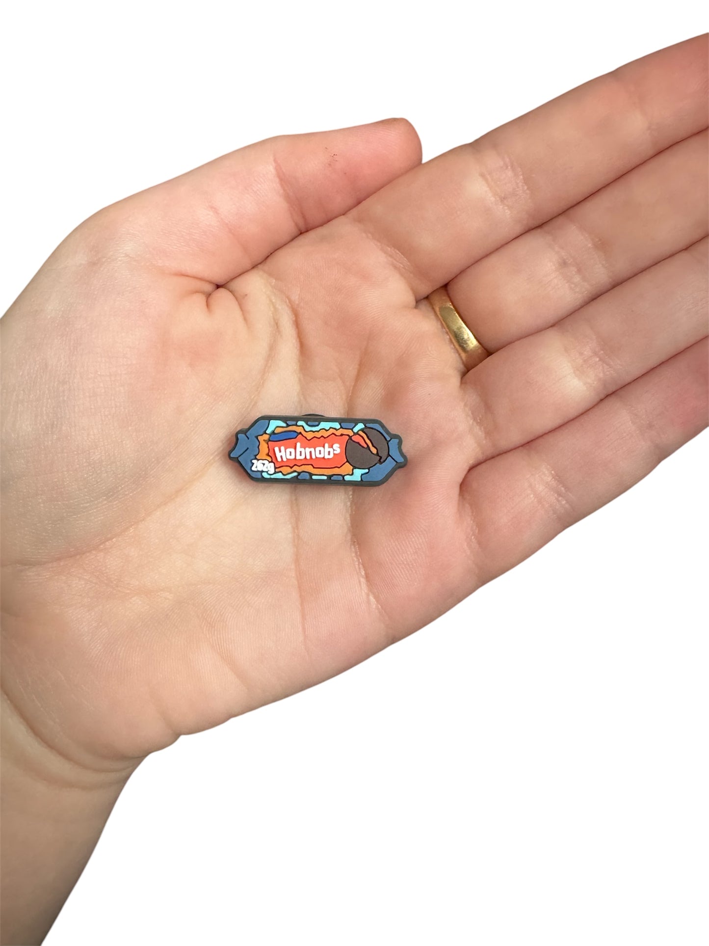 Hobnob biscuits shoe charm
