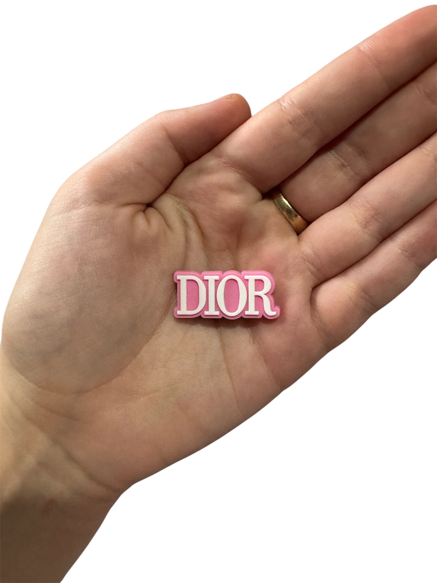 Girly pink shoe charm style 8