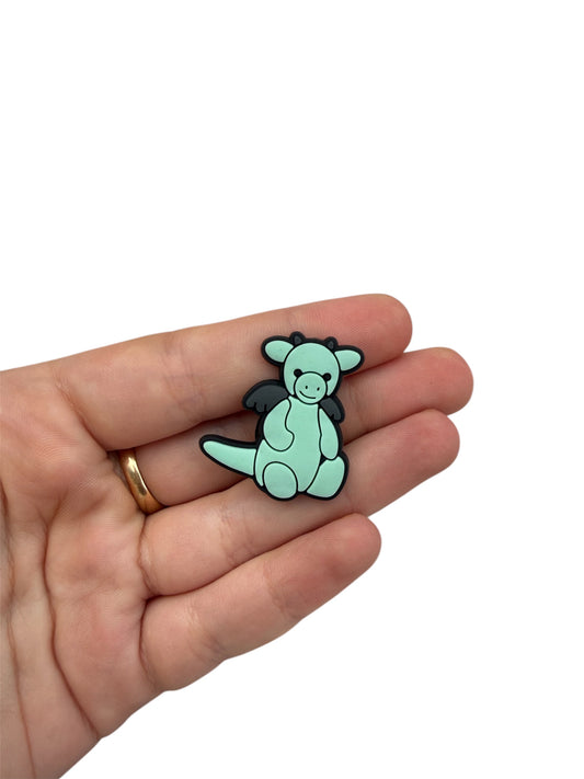 Jelly teddy dragon shoe charm
