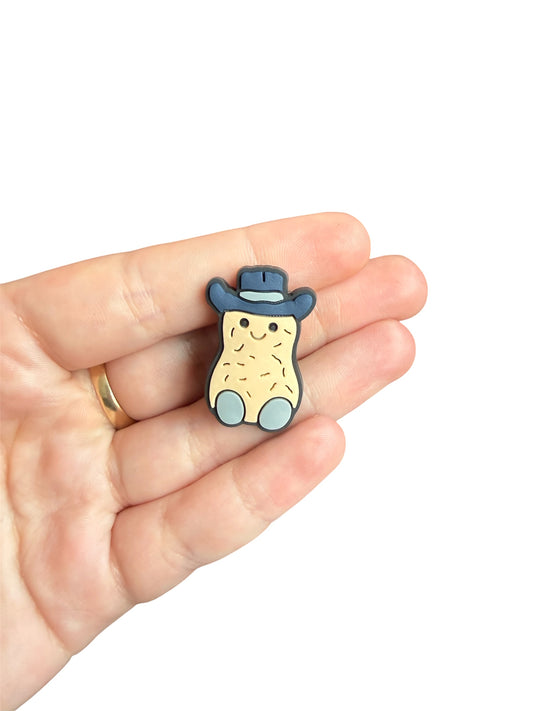 Jelly teddy space rodeo peanut shoe charm