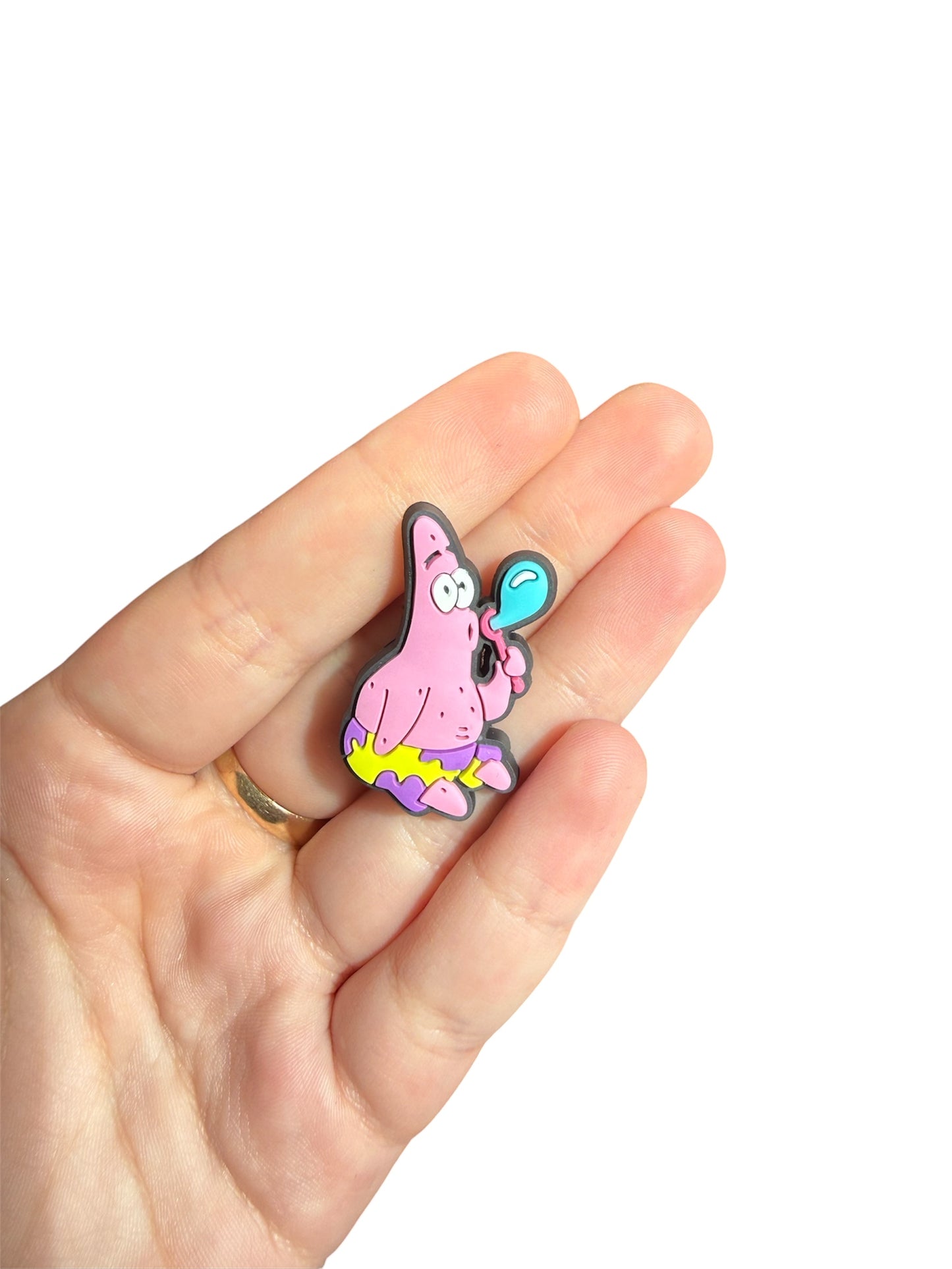 Patrick star shoe charm
