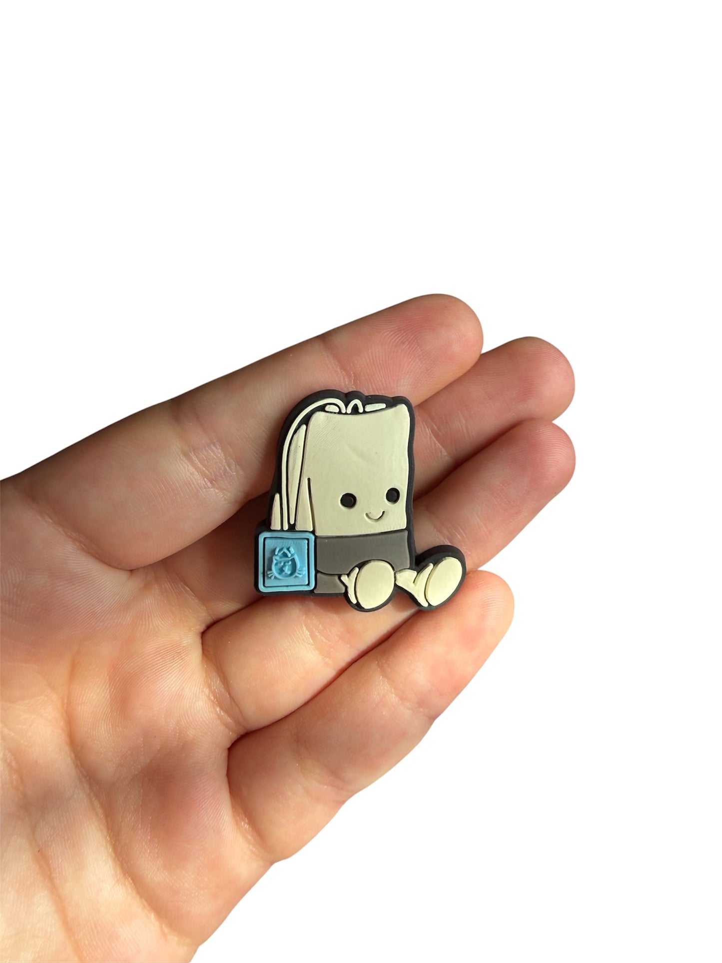Jelly teddy tea bag shoe charm