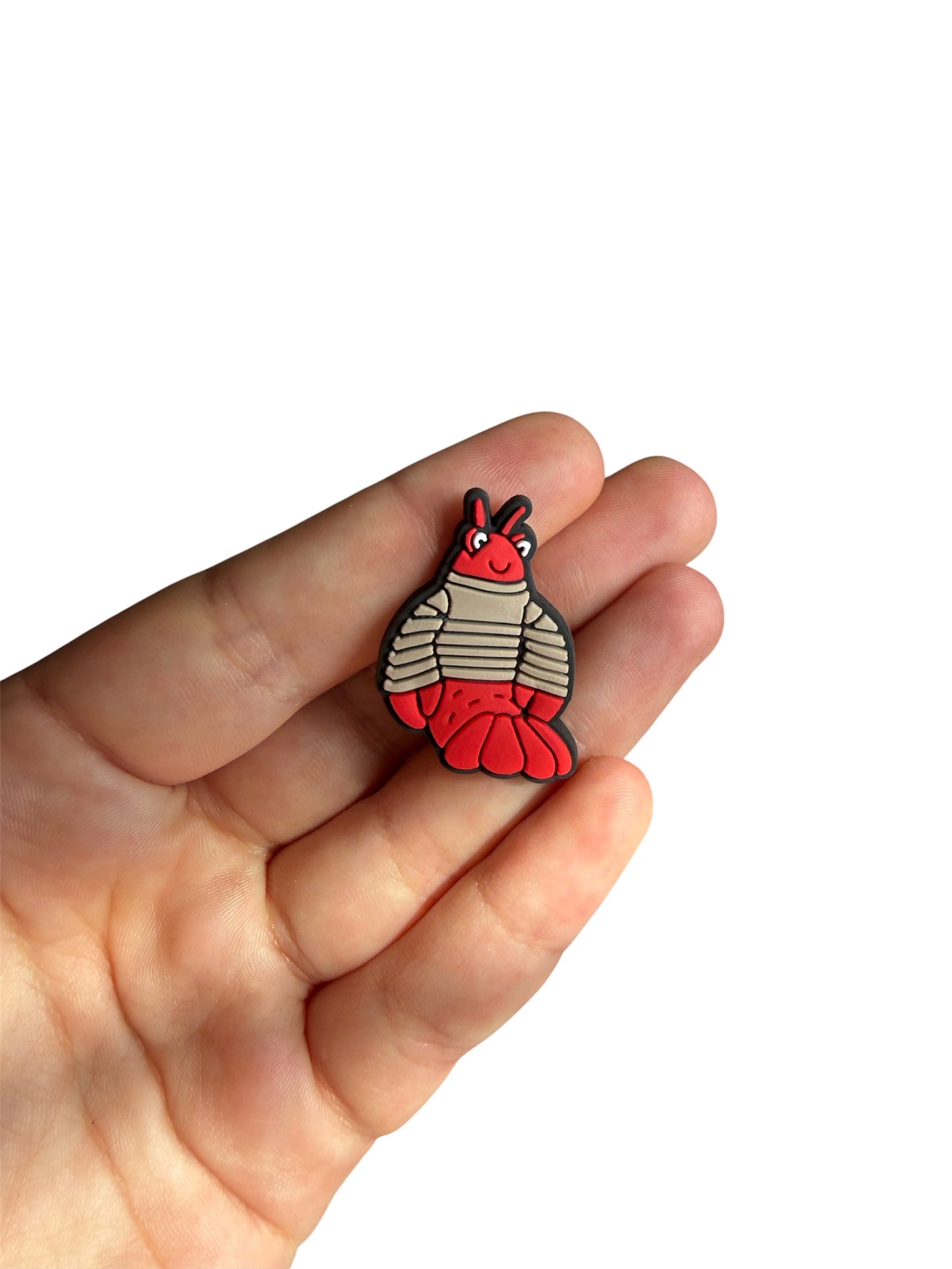 Jelly teddy lobster shoe charm