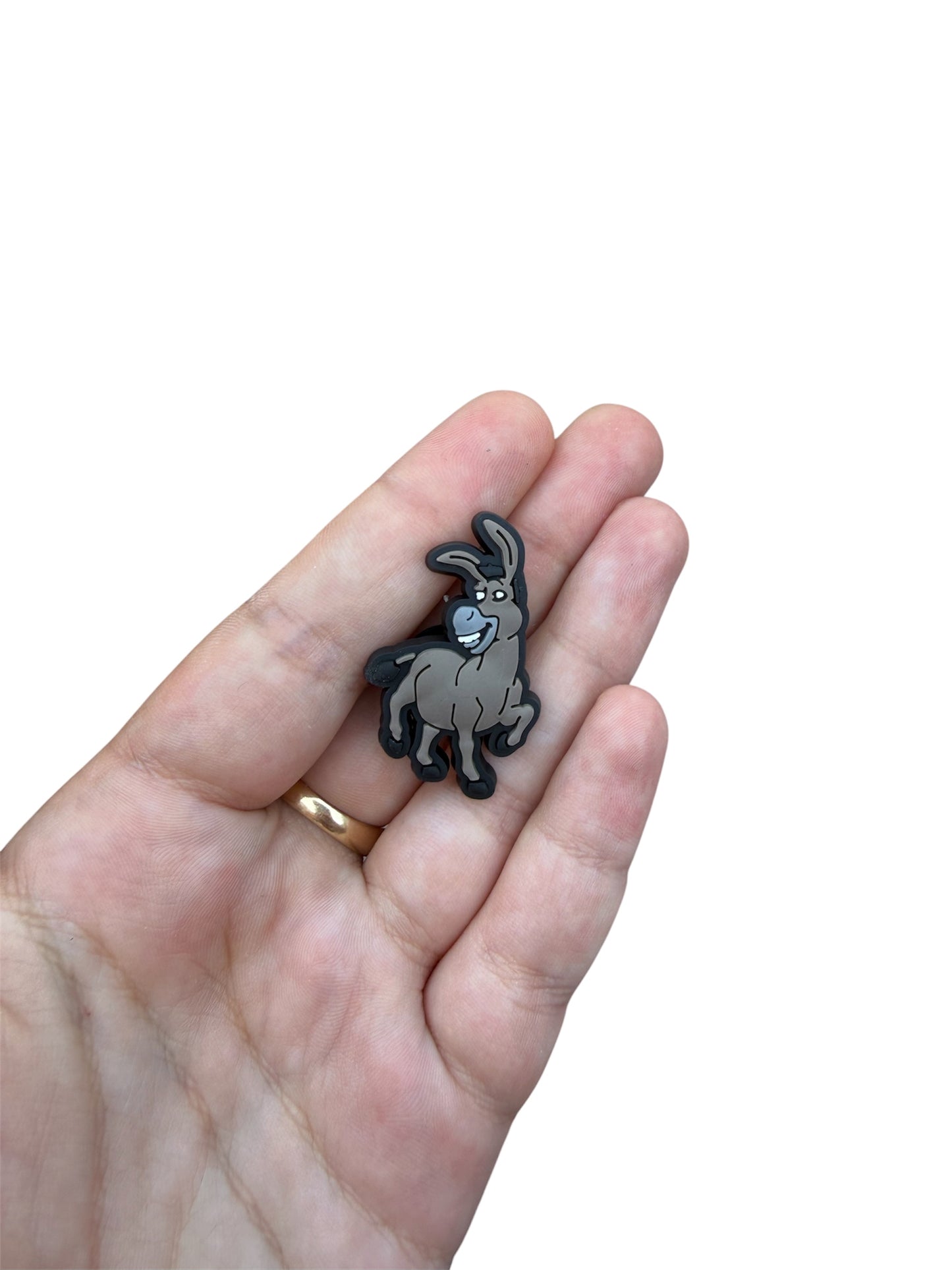 Donkey shoe charm