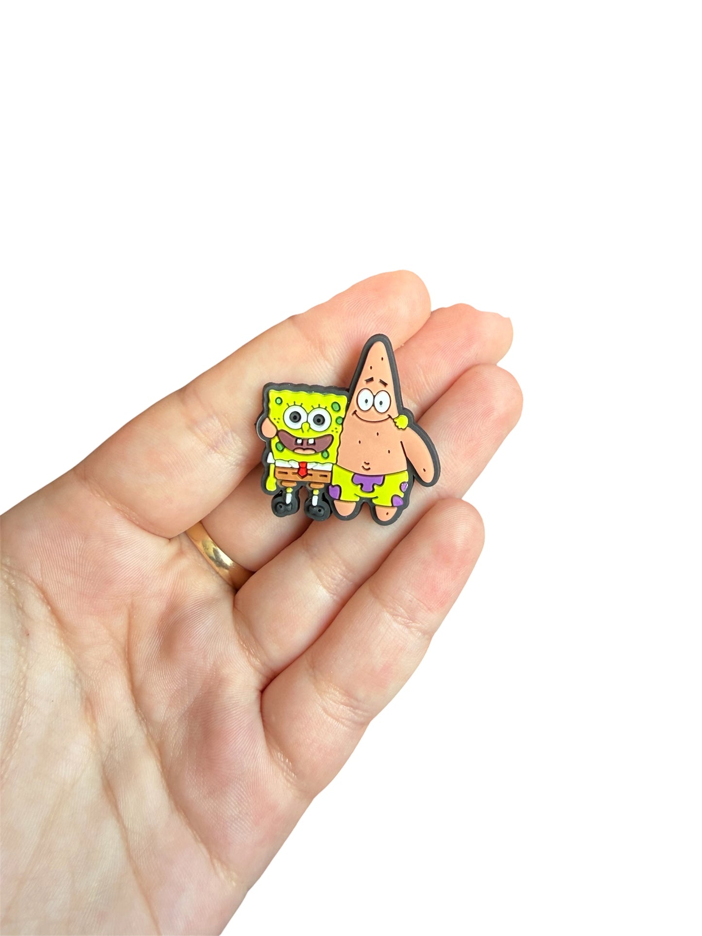 SpongeBob shoe charm