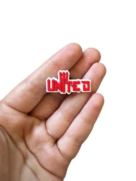 Man united shoe charm