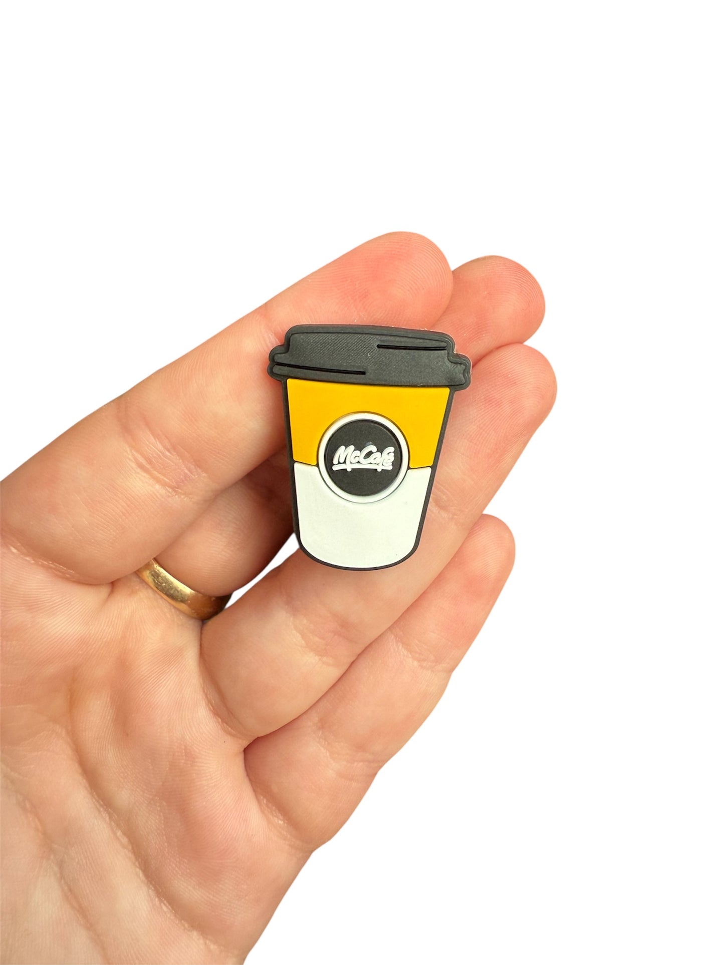 McDonald’s coffee shoe charm
