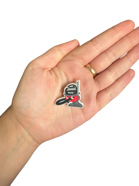 Henry hoover shoe charm