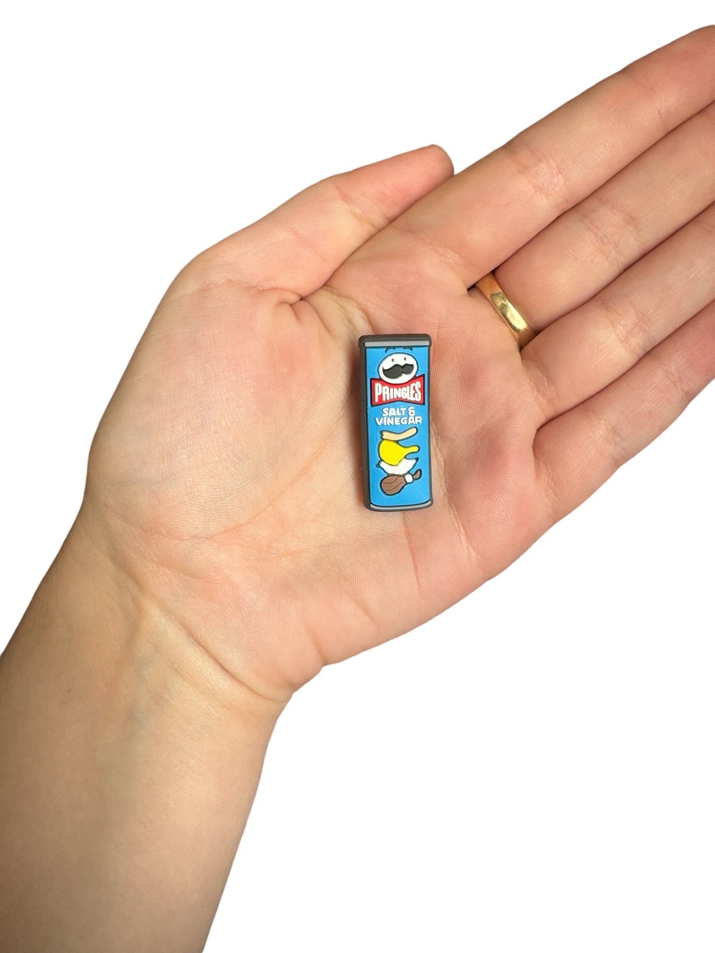 Salt & vinegar crisp shoe charm