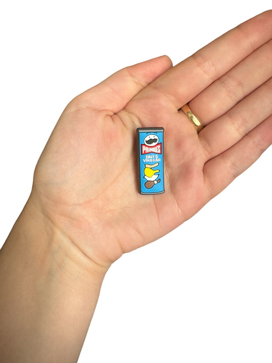 Salt & vinegar crisp shoe charm