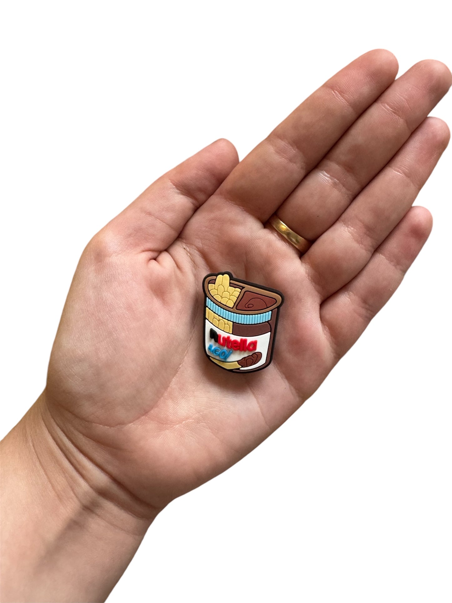 Chocolate dip shoe charm